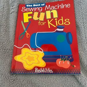 The best of sewing machine fun for kids book